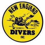 New England Divers - decal sticker Aufkleber
