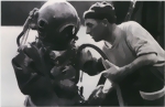 Postcard - Man in Deep Sea Diving Gear - ca. 1954